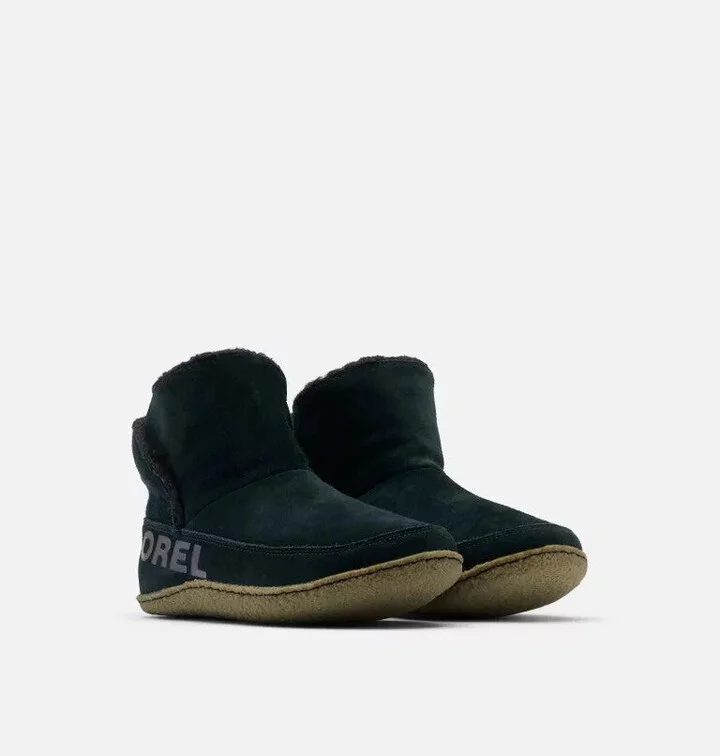 Nakiska 1876141-011 Slipper Women's US 10 Black Suede Ankle Bootie ZPO3685