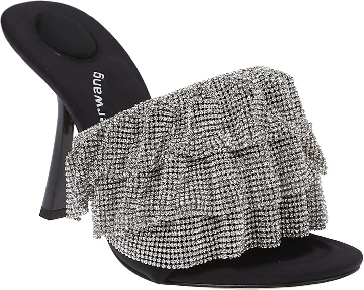 Nala 105 Crystal Ruffle Sandals - Image 2