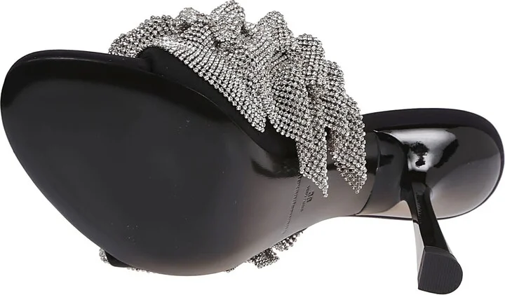 Nala 105 Crystal Ruffle Sandals - Image 4
