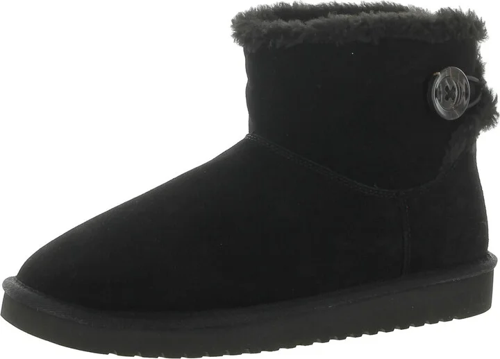 Nalie Mini Womens Suede Faux Fur Winter & Snow Boots