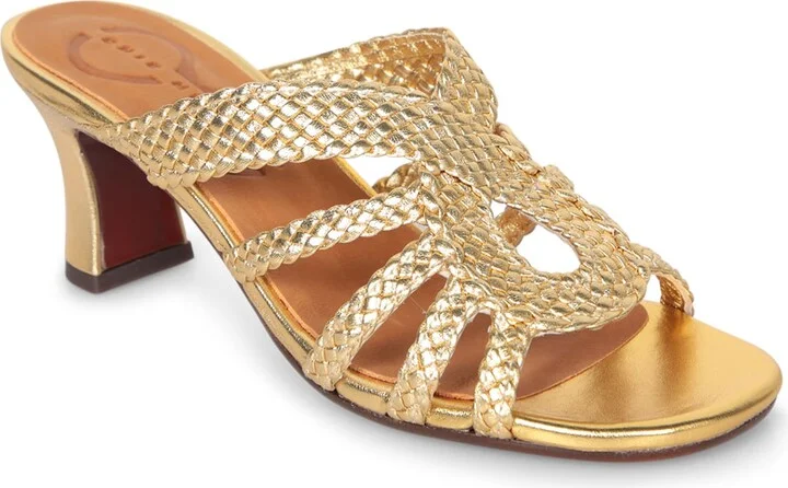 Nalya Gold Sandals - Image 2