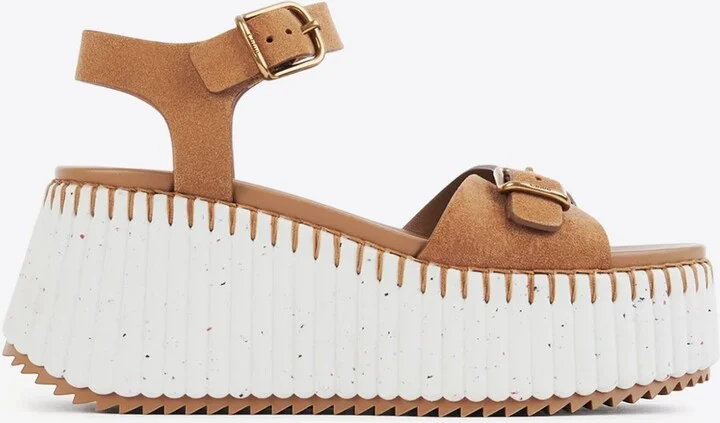 Nama 80 Suede Wedge Sandals