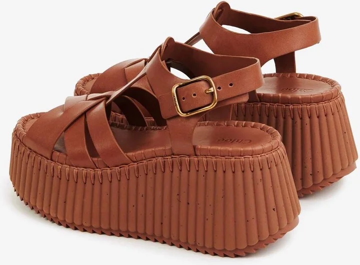 Nama 80 Wedge Sandals - Image 2