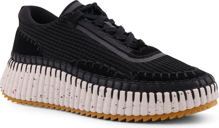 Nama Low-top Mesh Sneakers With Suede Inserts - Image 2