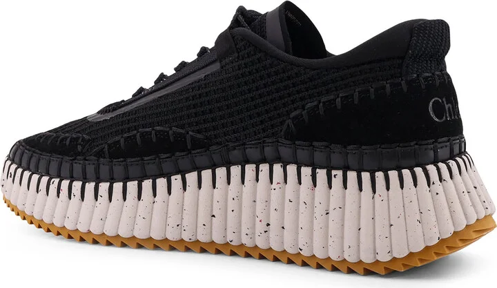 Nama Low-top Mesh Sneakers With Suede Inserts - Image 3