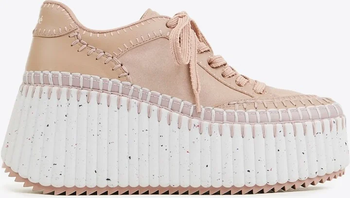 Nama Low-Top Wedge Sneakers
