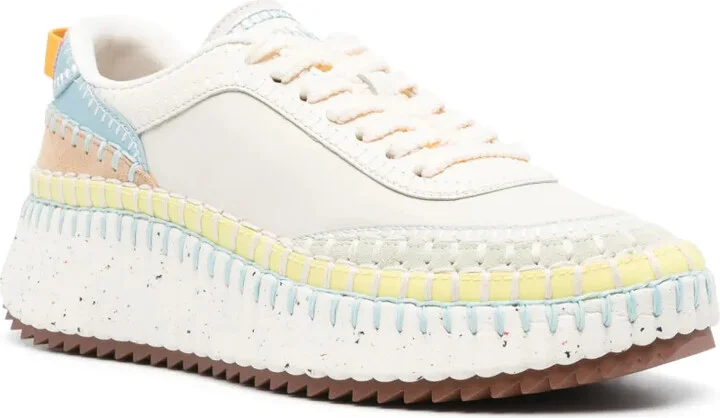 Nama panelled-design sneakers - Image 2