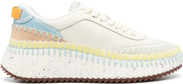 Nama panelled-design sneakers