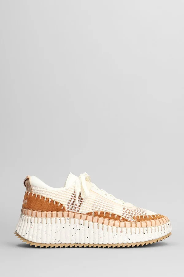Nama Sneakers In Beige Suede