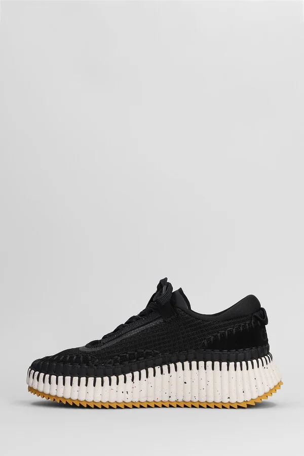 Nama Sneakers In Black Fabric - Image 3