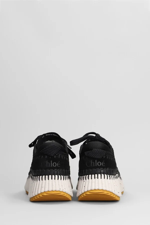 Nama Sneakers In Black Fabric - Image 4