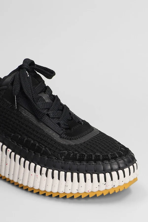 Nama Sneakers In Black Fabric - Image 5