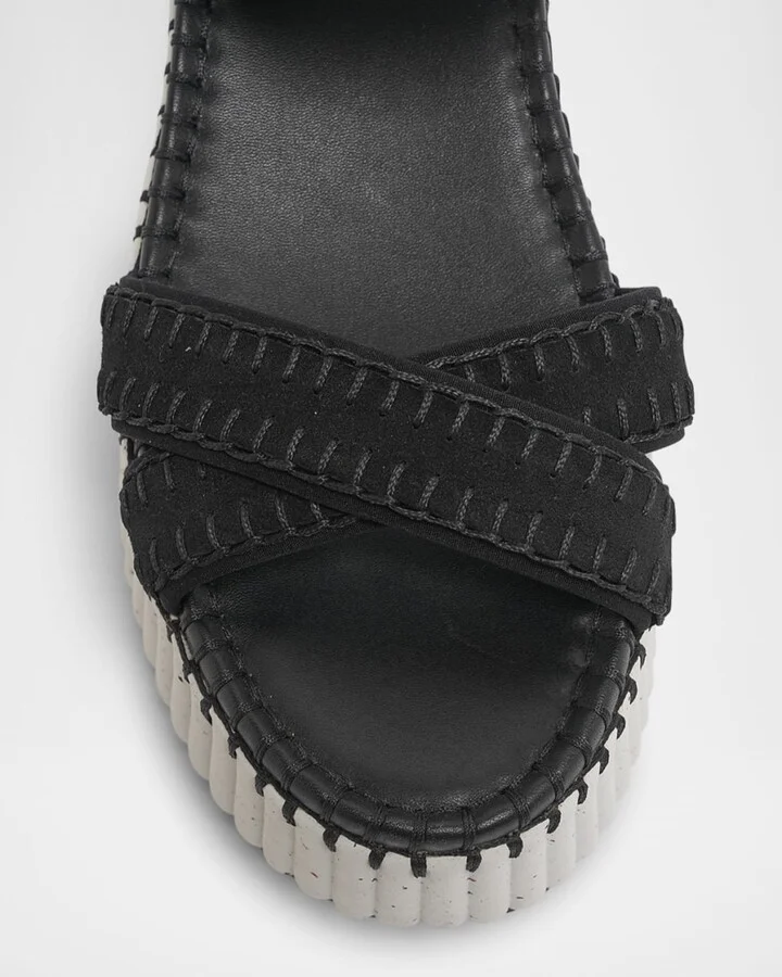 Nama Stitch Ankle-Strap Flatform Sandals - Image 3