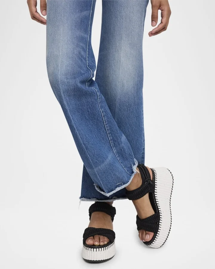 Nama Stitch Ankle-Strap Flatform Sandals - Image 8