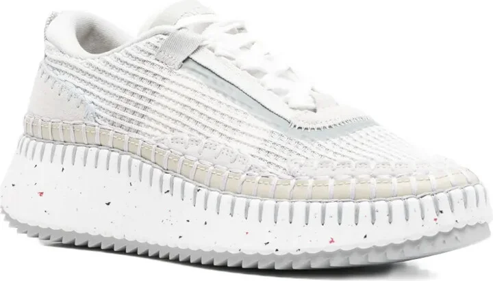 Nama textured lace-up sneakers - Image 2