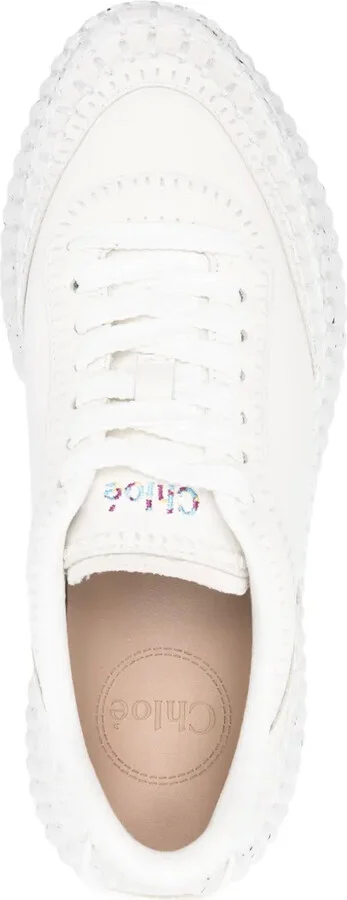 Nama whipstitch-detailed sneakers - Image 4