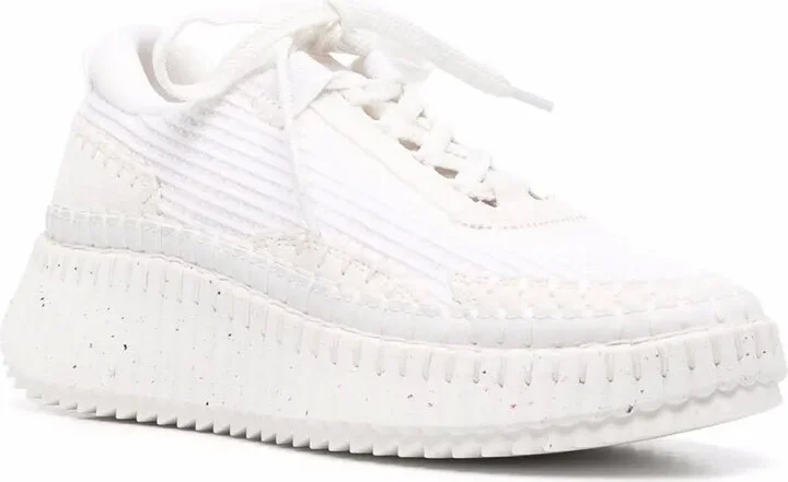 Nama whipstitch-trim sneakers - Image 2