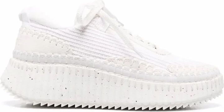 Nama whipstitch-trim sneakers