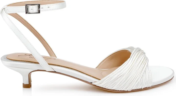 Nance Ankle Strap Kitten Heel Sandal - Image 3