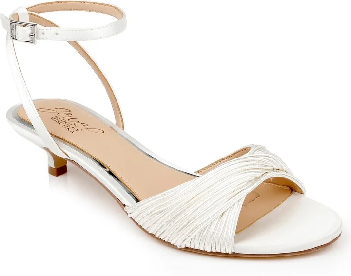 Nance Ankle Strap Kitten Heel Sandal