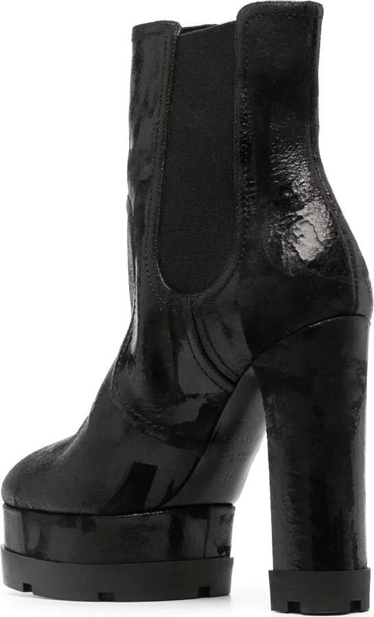 Nancy 120mm platform ankle boots - Image 3