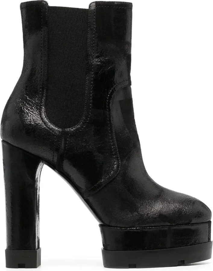 Nancy 120mm platform ankle boots