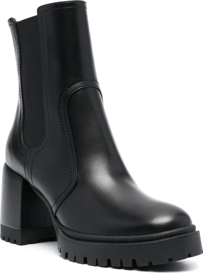 Nancy 75mm block-heel leather boots - Image 2