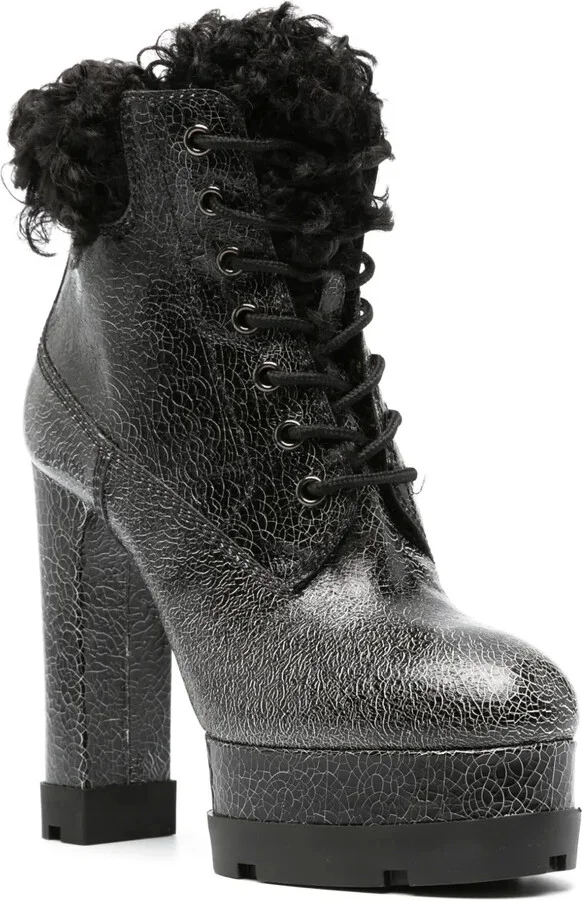 Nancy Alpi 140mm textured-finish boots - Image 2