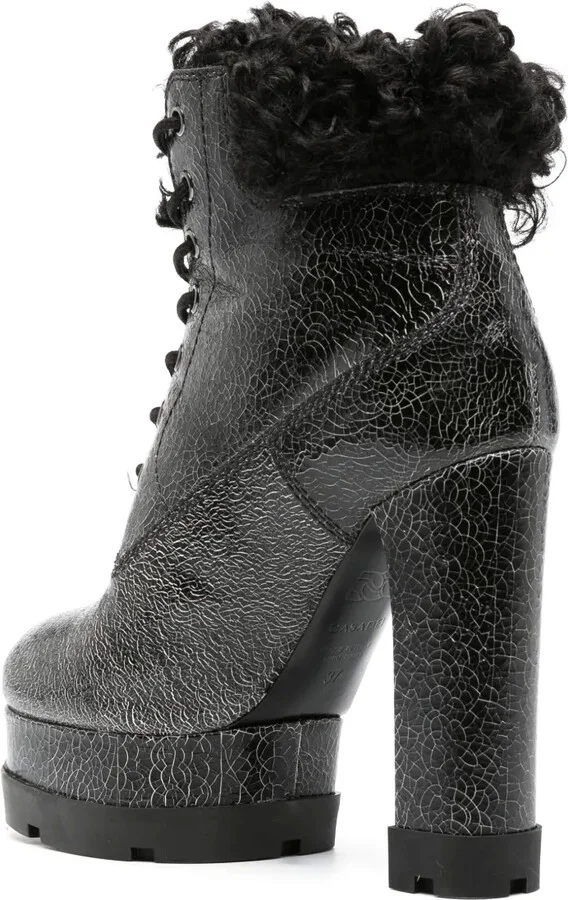 Nancy Alpi 140mm textured-finish boots - Image 3