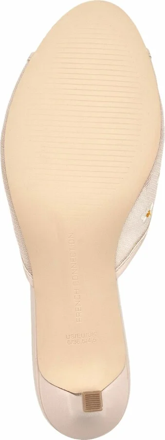 Nancy Mesh Embroidered Kitten Heel - Image 6