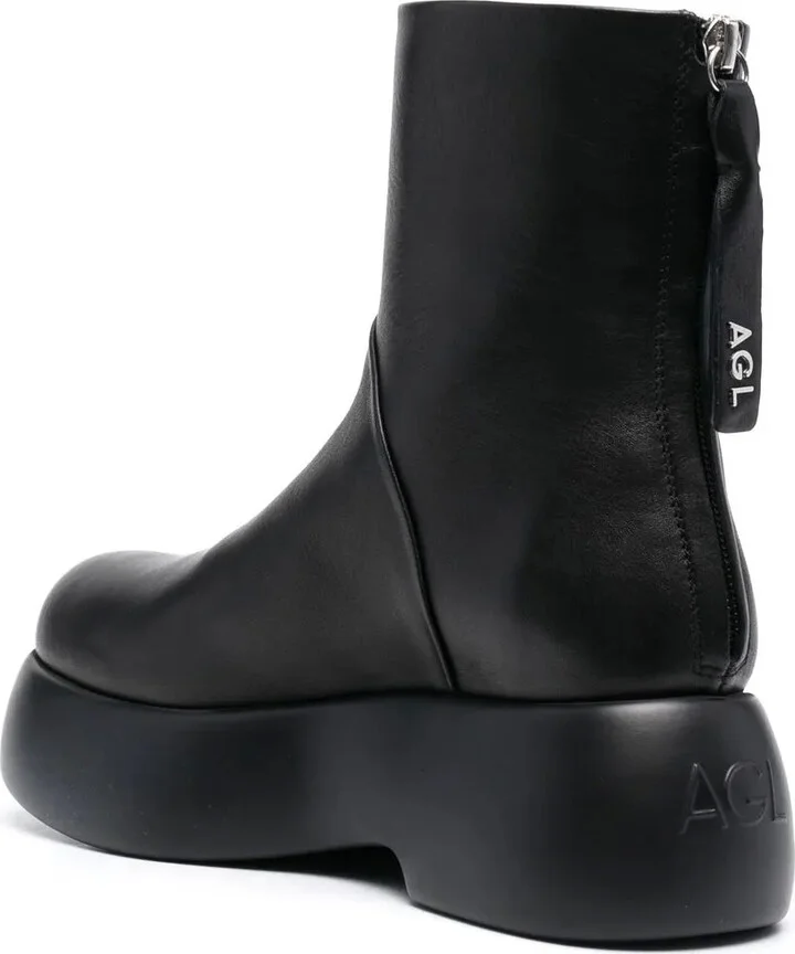 Nancy rear-zip fastening boots - Image 3