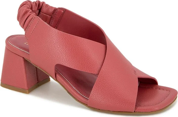 NANCY Womens Comfort Insole Manmade Block Heel