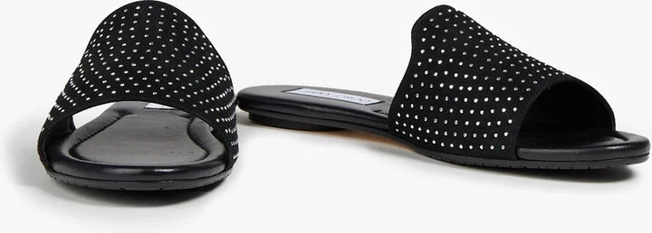 Nanda studded suede slides - Image 2
