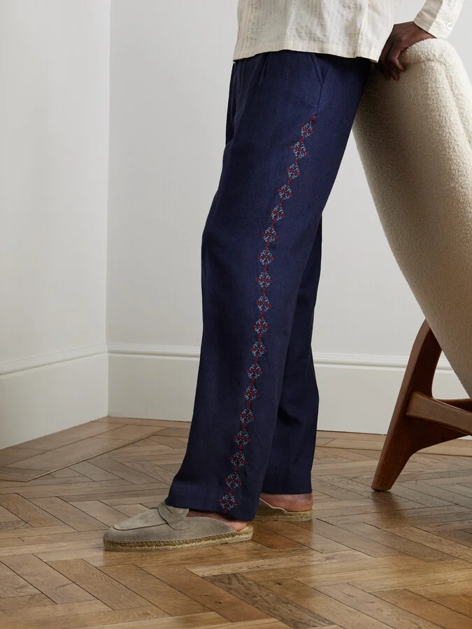 Nando Suede Backless Espadrilles - Image 2