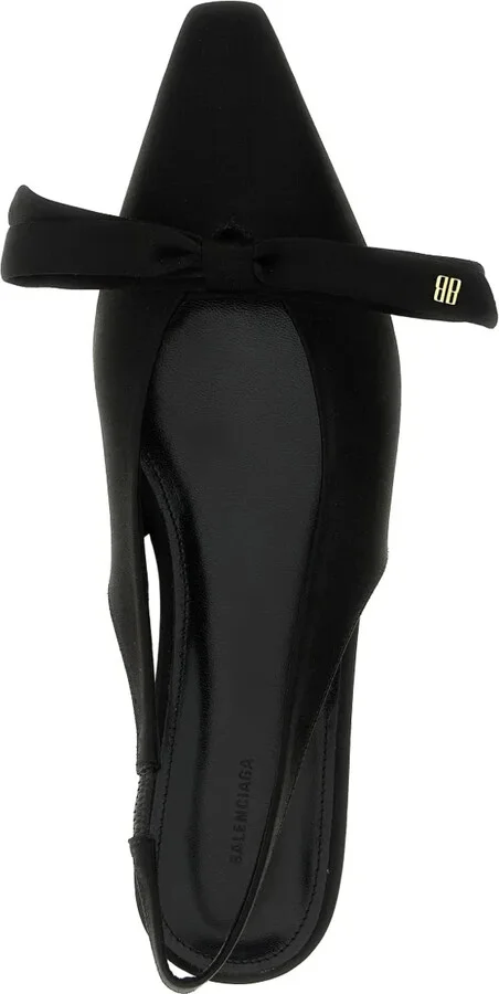 Nano Bow slingback flat pumps - Image 4