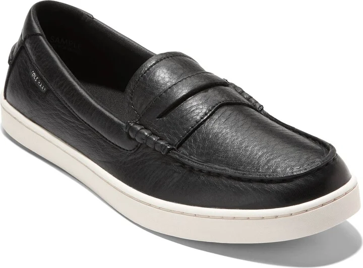 BLACK PEBBLED LEATHER