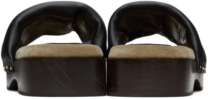 Nanushka Black Stefflon Sandals - Image 2