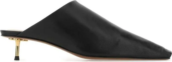 Nanushka Shakka Elongated Square Toe Mules