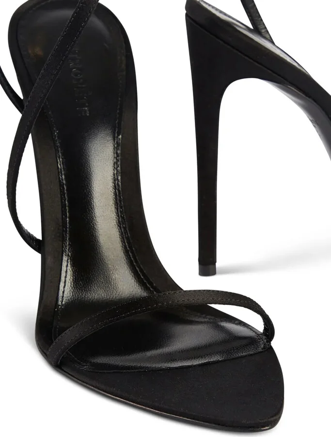 Naomi 110mm leather sandals - Image 4