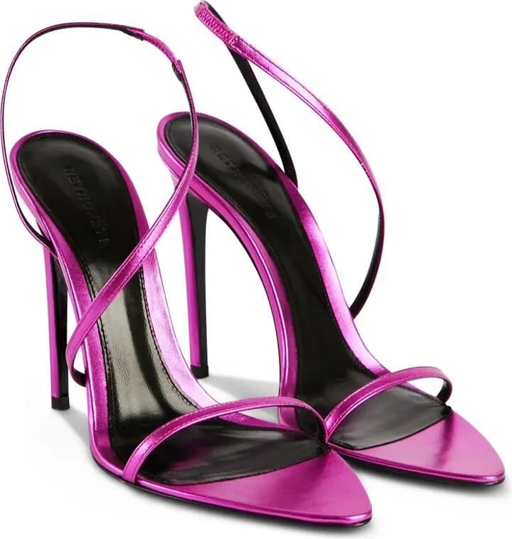 Naomi 110mm leather sandals - Image 2