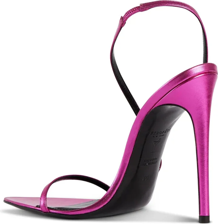 Naomi 110mm leather sandals - Image 3
