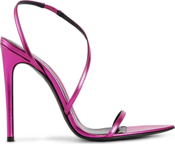 Naomi 110mm leather sandals