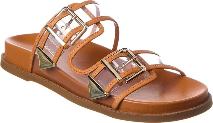 Naomi Vinyl Leather Flat