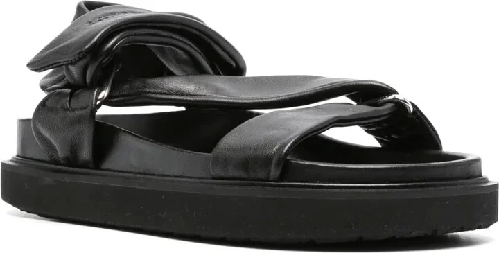 Naori leather sandals - Image 2