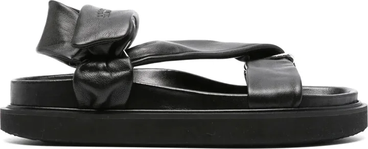 Naori leather sandals