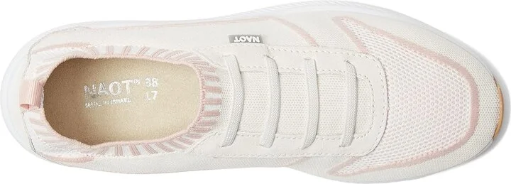 Naot Adonis Women's Shoes White/Pink Knit : EU 36 (US Women's 5) M, Textile - Image 2