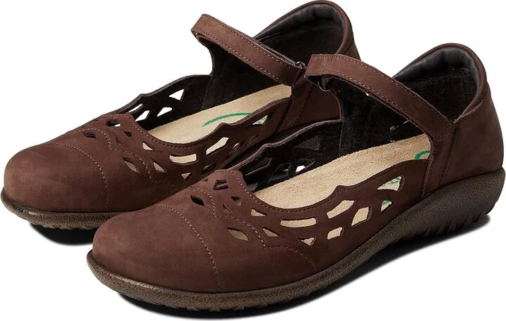 Naot Agathis Women's Shoes Coffee Bean Nubuck : EU 35 (US Women's 4) M, Suede