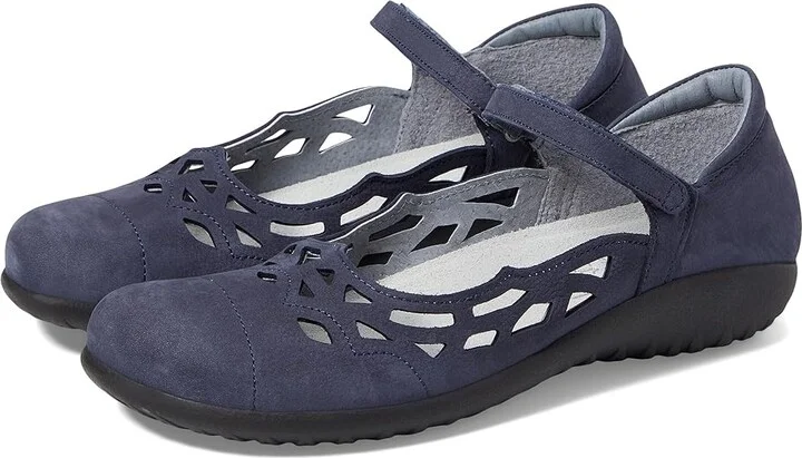 Naot Agathis Women's Shoes Navy Velvet Nubuck : EU 35 (US Women's 4) M, Suede