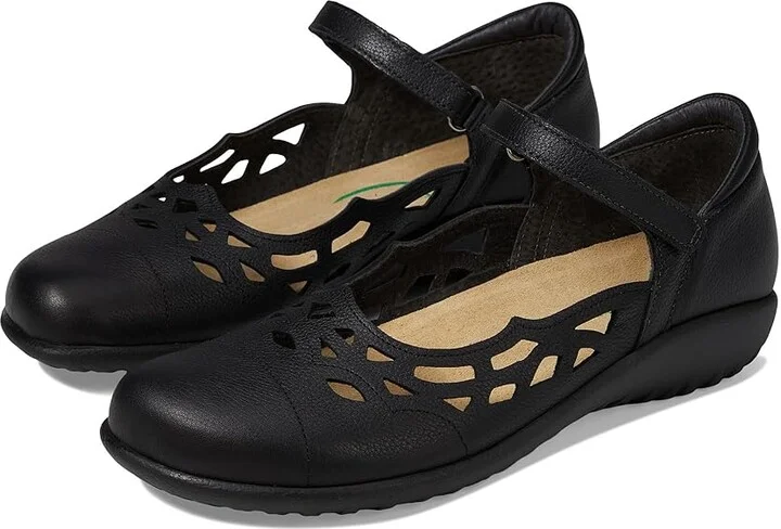 Naot Agathis Women's Shoes Soft Black Leather : EU 41 (US Women's 10) M, Suede