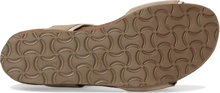 Naot Aisha - Wide Women's Shoes Almond Suede/Ivory Leather : EU 39 (US Women's 8) M - Image 3